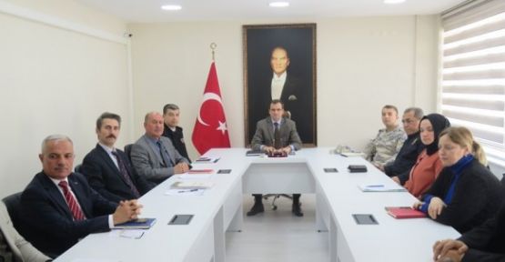 Deprem Koordinasyon   Toplantısı Yapıldı