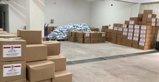 Depremzede Vatandaşlara Yardım Kolisi