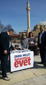  “EVET” STANDI AÇILDI