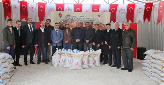 HİBELİ NOHUT TOHUMLARI DAĞITILDI