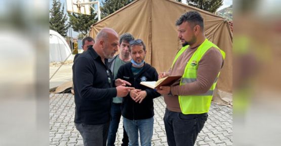 İl Özel İdaresi Konteyner Kentin Altyapısını Yapıyor