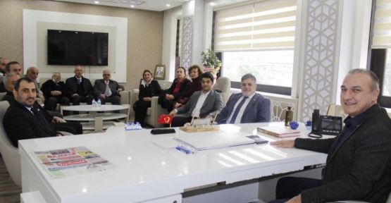İYİ Parti’den ATSO’ya Ziyaret