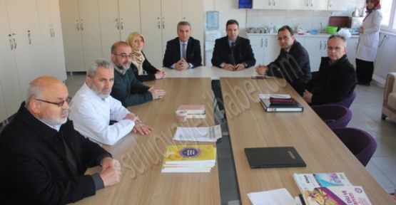 Kazada Vefat Eden Öğrencinin Okuluna Taziye Ziyaretinde Bulundular