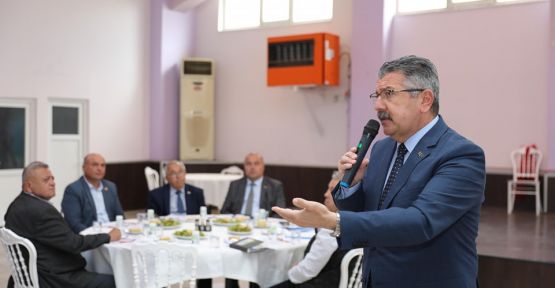 KÖYLERİMİZİ MAHALLELERİMİZDEN  AYRI TUTMADIK