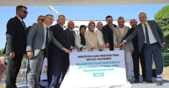 Kreş ve Gündüz Bakım Evinin  Temeli Atıldı