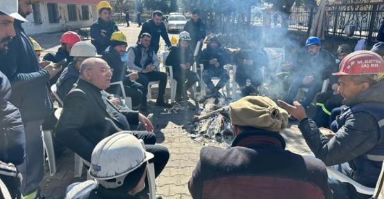 “Madencilerimize Sonsuz Şükranlarımı Sunuyorum”