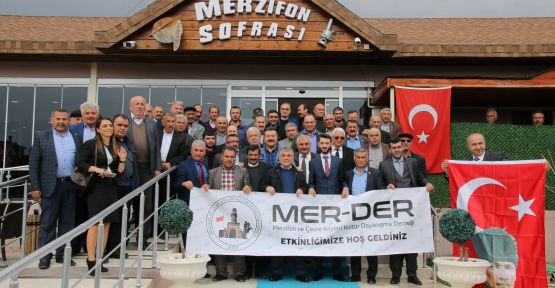  MER-DER YÖNETİCİLERİ MUHTARLARLA BİR ARAYA GELDİ