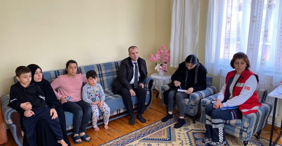 MERZİFON BELEDİYESİ  DEPREMZEDELERİ  YALNIZ BIRAKMIYOR