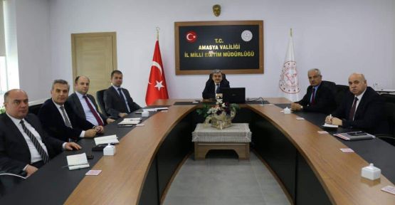  MÜDÜR YOZGAT, İL'DE DÜZENLENEN 1.DÖNEM DEĞERLENDİRME  TOPLANTISINA KATILDI
