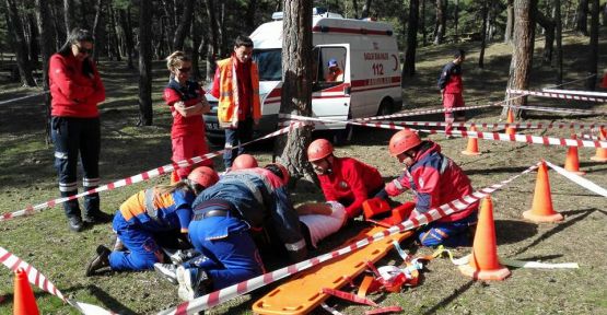  Paramedik Öğrencileri UMKE Eğitimine Katıldı