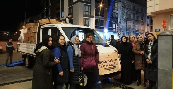 SICAK SOFRALAR İÇİN  YOLA ÇIKTILAR   
