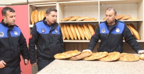 TAŞOVA'DA FIRINLARDA DENETİM YAPILDI