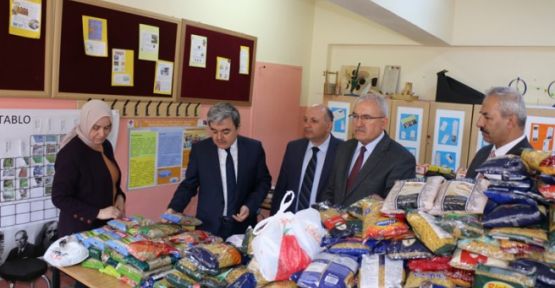 Türkmen’den Ziyapaşa Ortaokulu’na Ziyaret