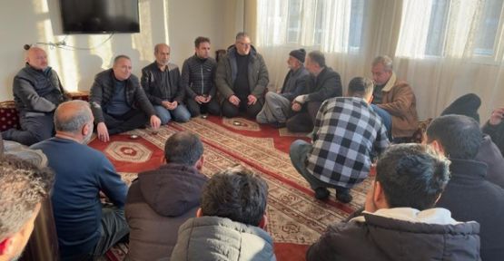 Vekil Çilez’den Depremden Etkilenen Köylere Ziyaret